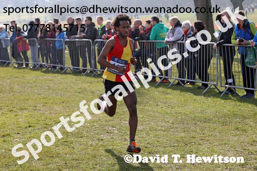 Mens under-20s 2016 Inter Counties Cross Country Champs. and Cross Challenge Final, Cofton Park, Birmingham. Photo: David T. Hewitson/Sports for All Pics